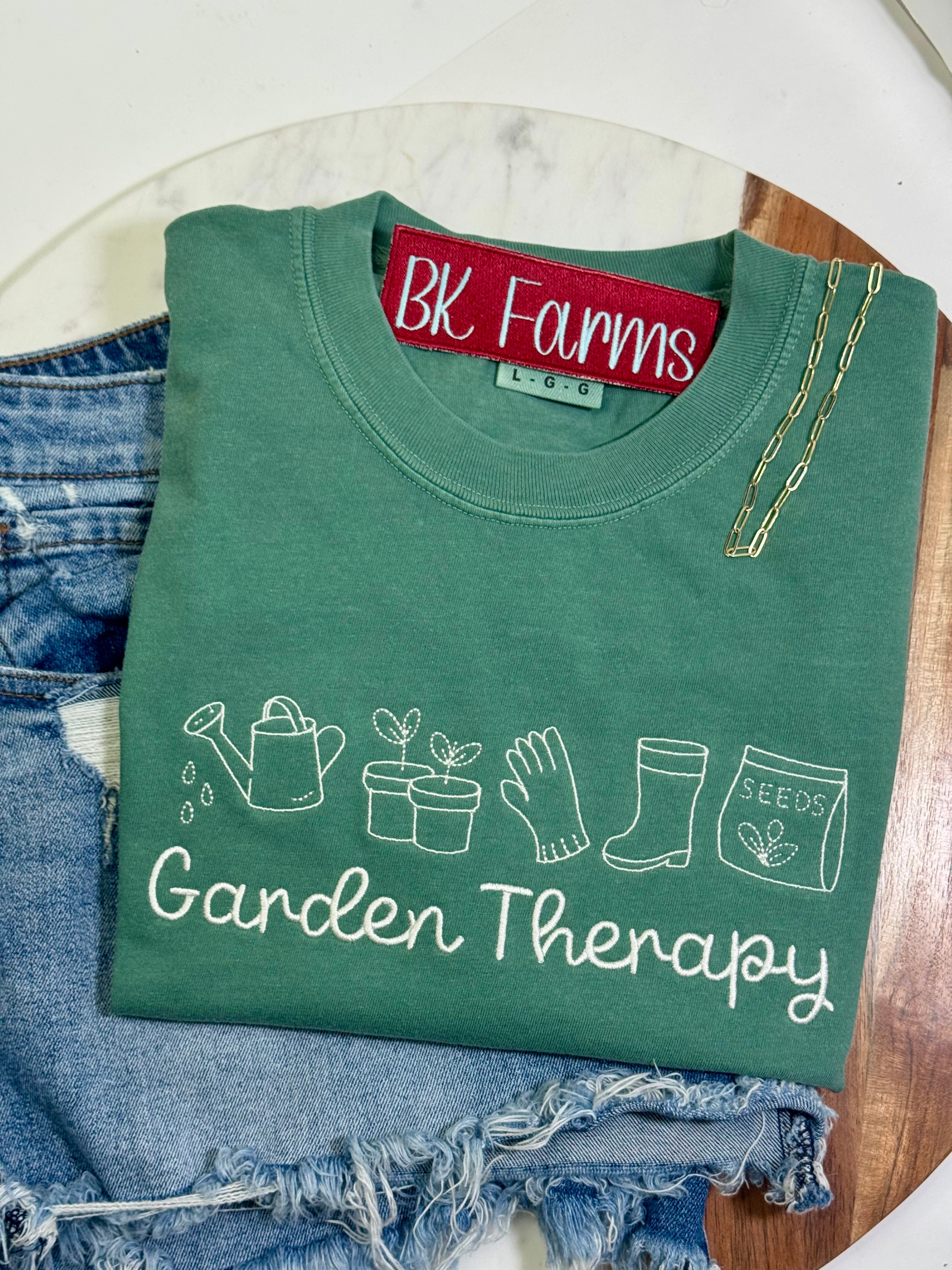Garden therapy tshirt