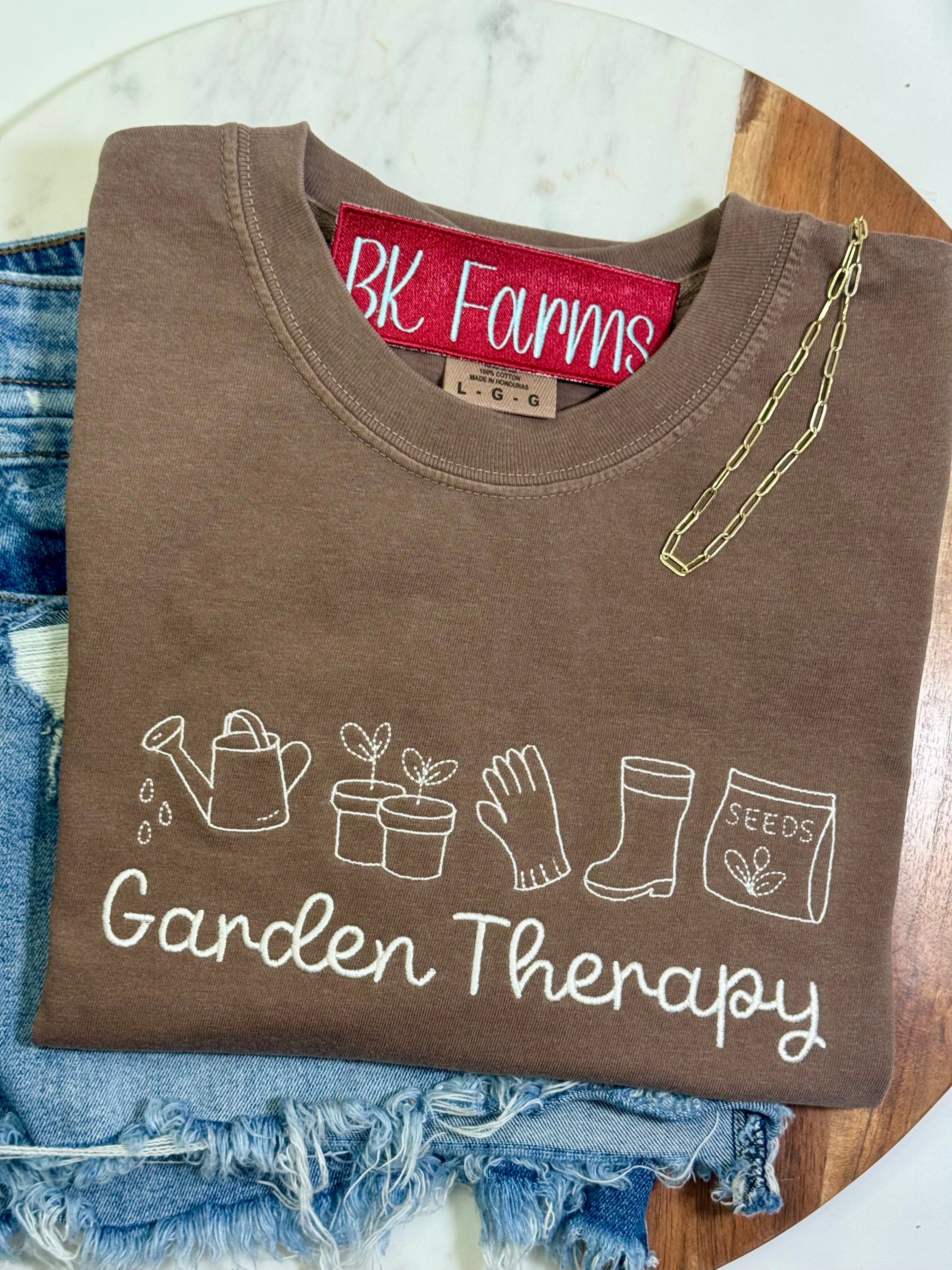 Garden therapy tshirt