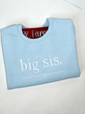 Big Sis with bow toddler sweatshirt