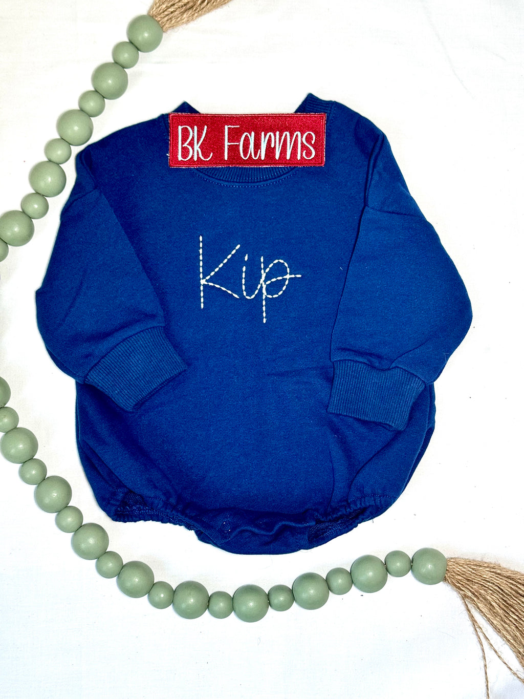 Simple Name Toddler Sweatshirt Bubble