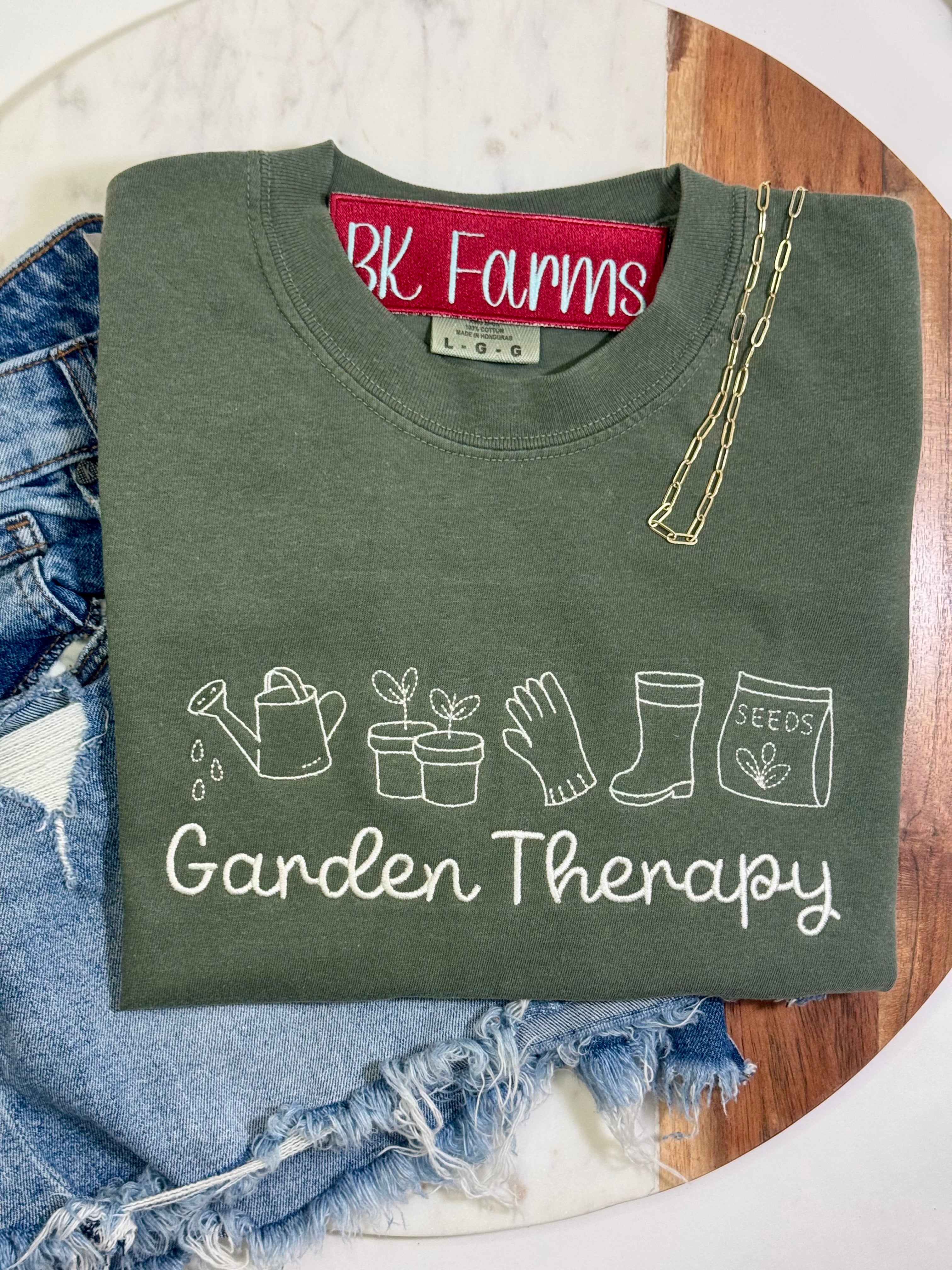 Garden therapy tshirt
