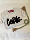 COLTS Black Yarn sweatshirt