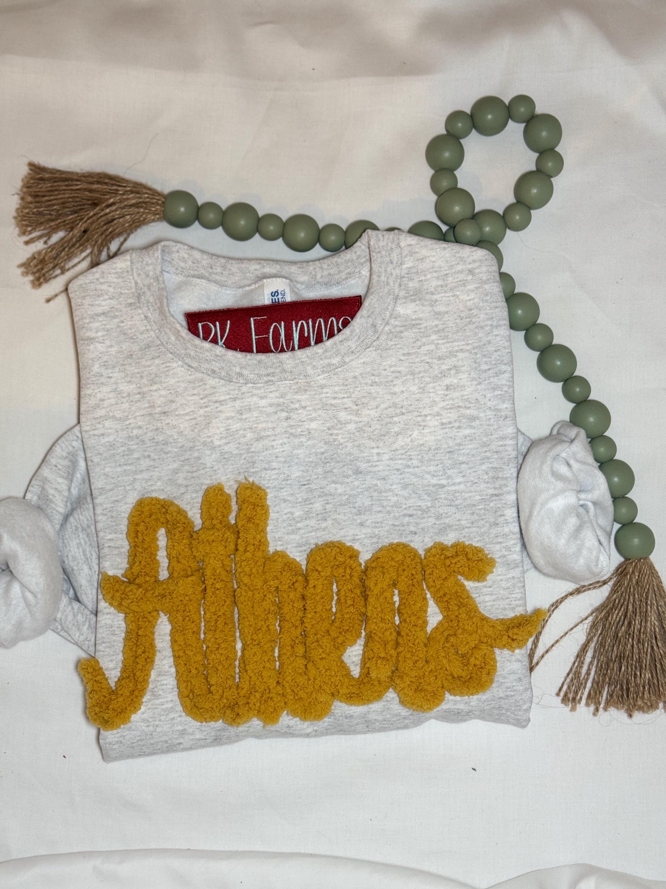 ATHENS GOLD Yarn sweatshirt